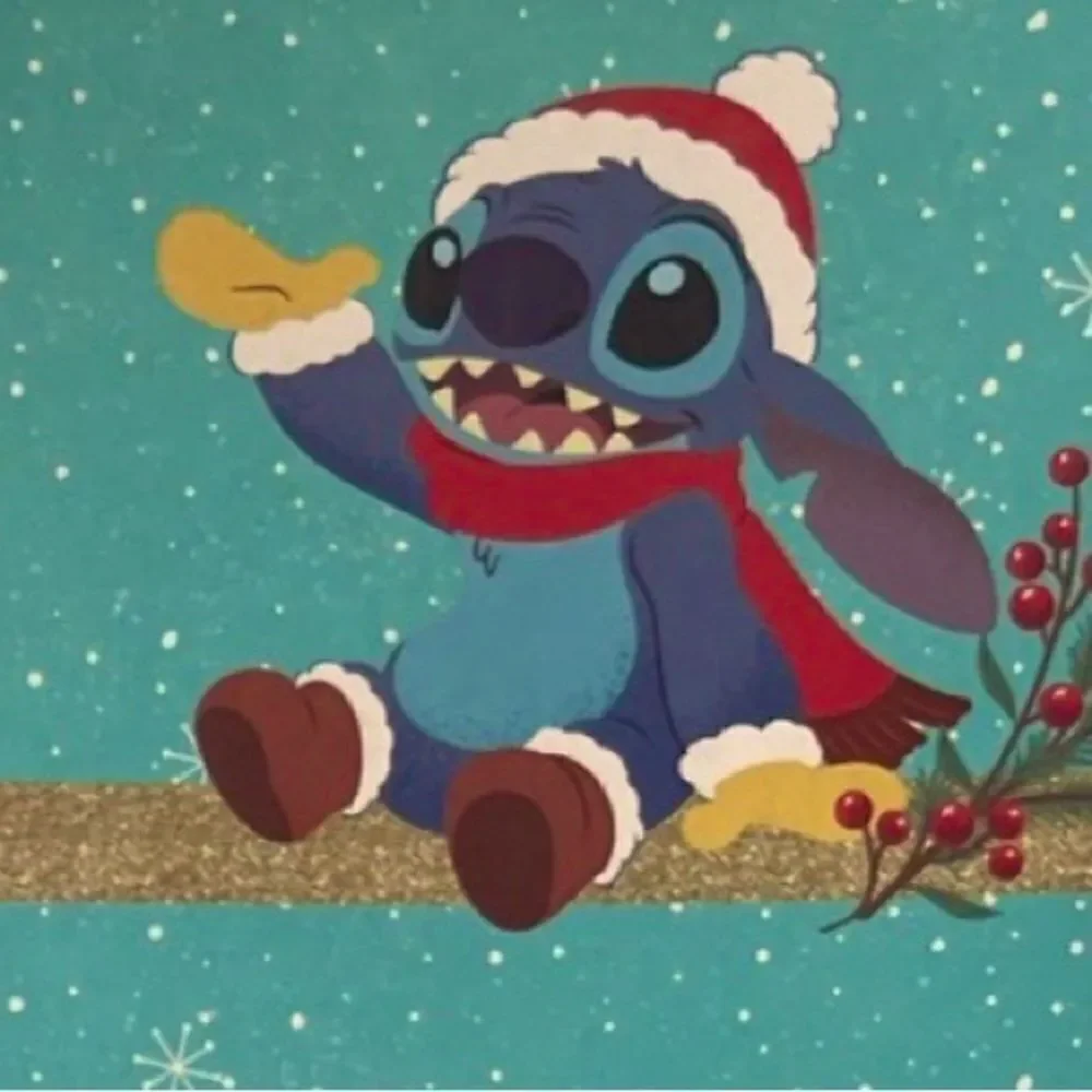 Disney Stitch 4pk Spatula Set Christmas Santa “Scrump Lights Holidays” NWT